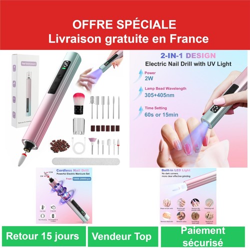 Ponceuse ongles électrique - ponceuse, à