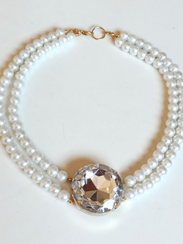 Collier perles - collier, de