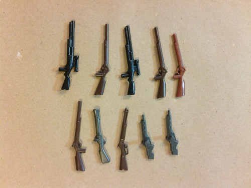 Lot playmobil 10 carabines - playmobil, /