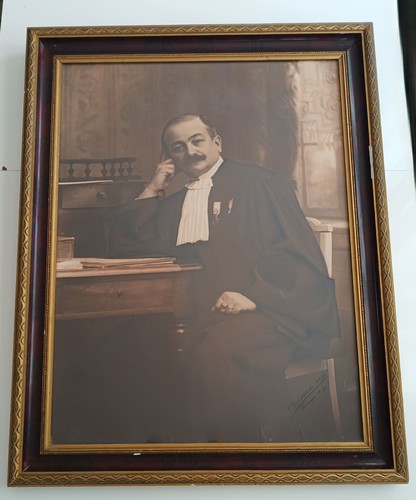 Grande photo ancienne portrait - photo,