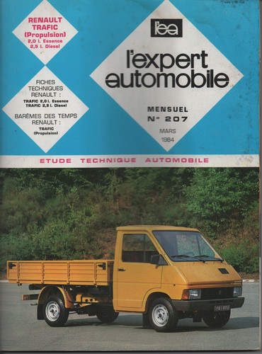 Revue technique renault trafic - technique,