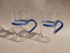 Tasse à café thé grog en verre poignée plastique Bodum Picard Star Trek