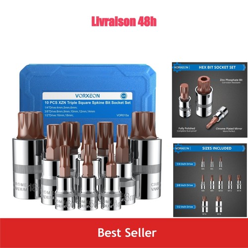Coffret pro douilles xzn - douilles,