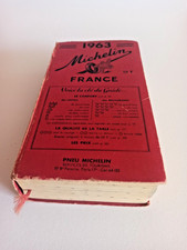 ANCIEN GUIDE MICHELIN  1963