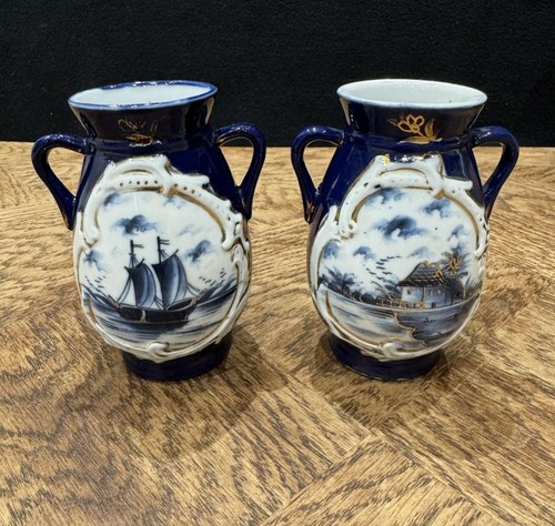 Petits vases bleu - petits,