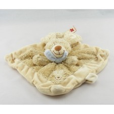 Doudou plat Lapin Beige écru