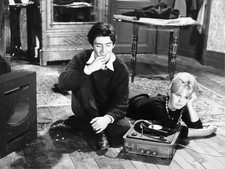 BRIGITTE BARDOT Original Press Photo Film Turntable