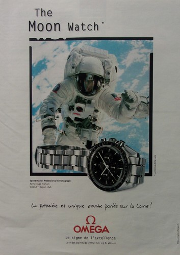 Publicité montre omega - publicité,