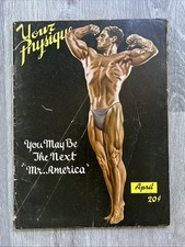 Joe Weider YOUR PHYSIQUE Magazine ED THERIAULT FEB MAR 1946 VOL 5 NO  6