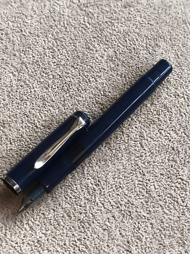 Stylo plume ancien bleu - , marine