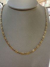 18K OR JAUNE BLANC Chaîne