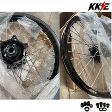 for RM125 RM250 1996-2008 - KKE 21/19 Dirt Bike Wheels Rims Set for Suzuki