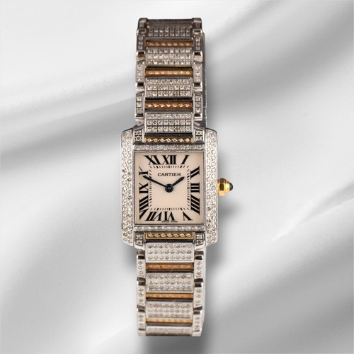 Cartier tank montre femme 2384 - cartier,
