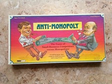Anti-Monopoly ~ Board Game ~Small Business Competition ~1995~Talicor 
