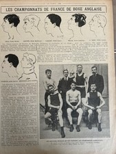 1910 BOXE FRANÇAISE - LES