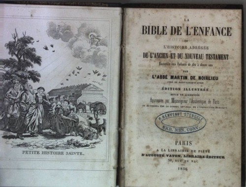 Bible enfance ou - la,