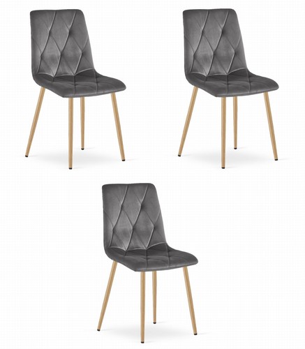 Chaise libra velours - chaise,