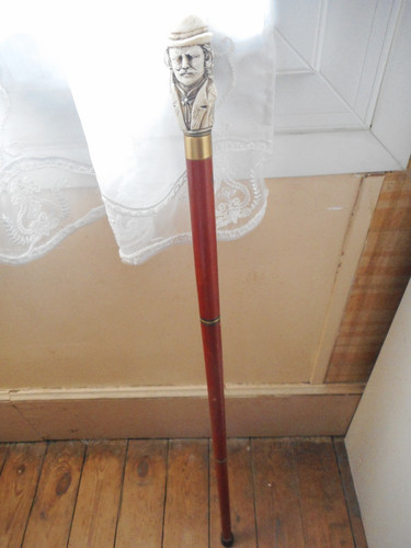 Ancienne canne systeme avec - canne, a