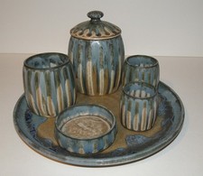 Service fumeur complet en grés de Denbac