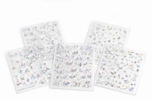 Lot stickers ongles - lot,