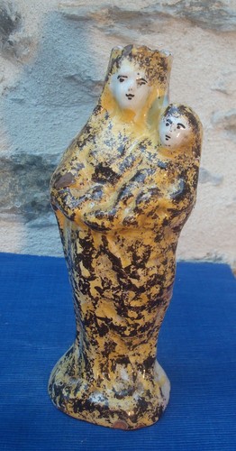 V73 rare vierge accouchée - vierge, d'accouchée