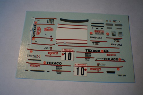 Decal ford sierra - decal, 1/43