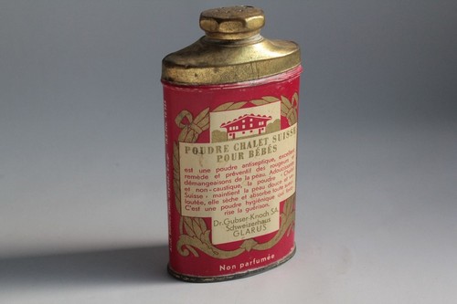 Ancienne boîte publicitaire