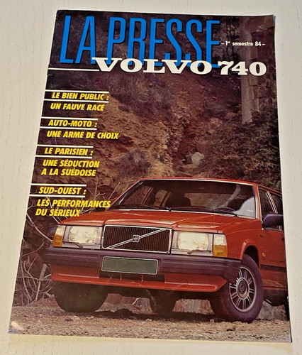 Brochure vente volvo la - brochure, de