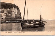 18866 cpa 76 Yport - fishing boat