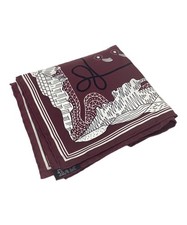 Écharpe en soie HERMES / Carr 55 / "Du canyon aux étoiles" du Japon #4390