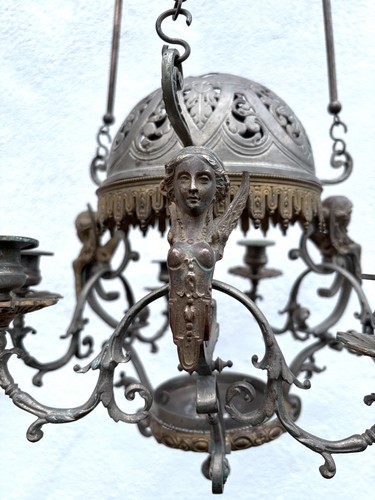 Ancien lustre suspension - , en
