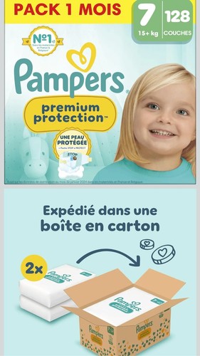 Couche pampers taille - couche,