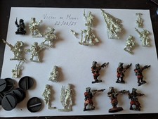 warhammer 40000 Imperial Guard vostroyan firstborn 2 command squads and riflemen