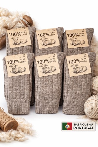 Paires chaussettes 100 - 6, de
