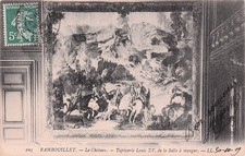 78 RAMBOUILLET LE CHATEAU TAPESTRY LOUIS XV FROM THE DINING ROOM