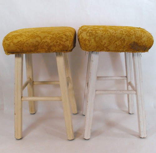 Vintage wood short bar - vintage,