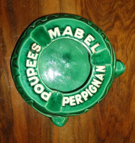 Ancien cendrier poupée mabel - ancien,