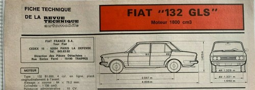 Fiche technique automobile - technique,