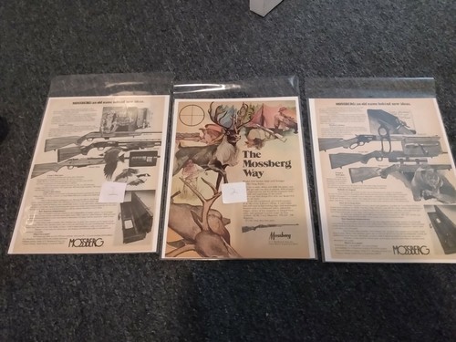 Mossberg vintage print ads - print,