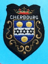 ECUSSON PATCH TISSU BRODE DORE