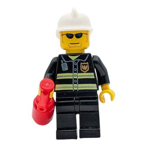 Lego figurine pompier - pompier, casque