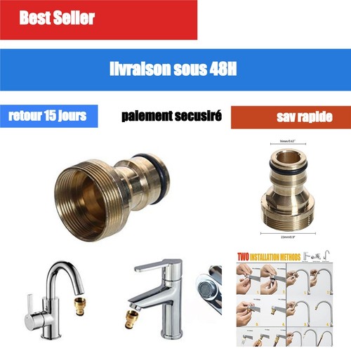 Adaptateur universel robinet