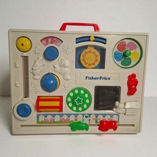 Fisher-Price Vintage Busy Activity Center 1973/1984/1988 – 38x29 cm – Jouet...