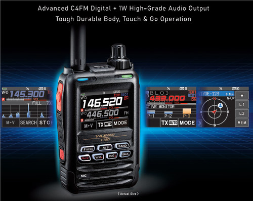 Yaesu rtx c4fm - ft-5d,