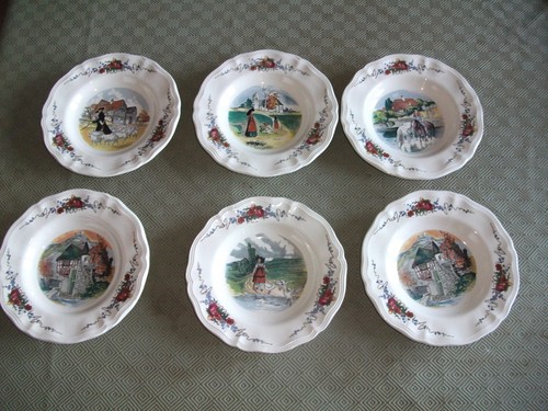 Assiettes creuses obernai - 6,