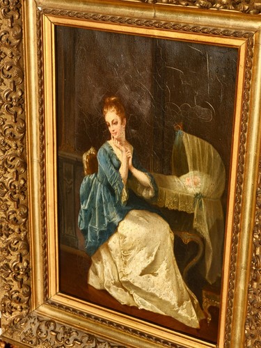 Signed painting georges - painting,