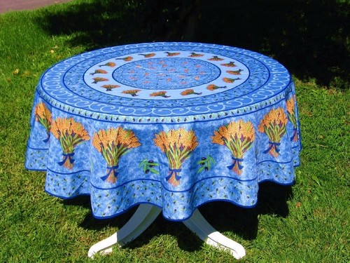 Nappe ronde 1m80 olive - ronde,