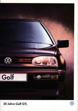 Catalogue Brochure VW Golf GTI