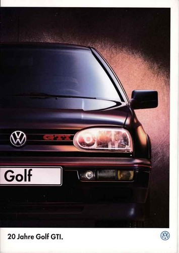 Catalogue brochure golf gti - golf,