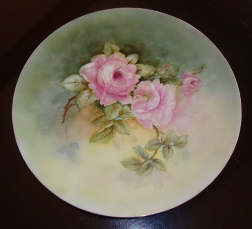 Antique hand painted unmarked - antique,